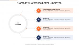 Company Reference Letter Employee In Powerpoint And Google Slides Cpb