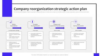 Company Reorganization Strategic Action Plan