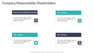 Company Responsibility Shareholders In Powerpoint And Google Slides Cpb