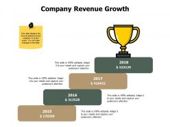 Company revenue growth process j202 ppt powerpoint presentation file