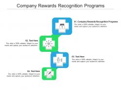 Company rewards recognition programs ppt powerpoint presentation icon good cpb