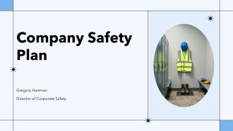 Company Safety Plan PPT Designs VA