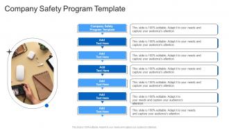 Company Safety Program Template In Powerpoint And Google Slides Cpb