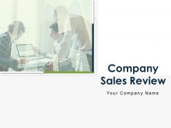 Company Sales Review Powerpoint Presentation Slides