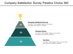 Company satisfaction survey paradox choice 360 degree feedback tool cpb