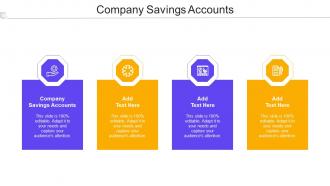 Company Savings Accounts Ppt Powerpoint Presentation Summary Design Inspiration Cpb