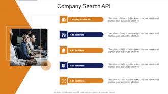 Company Search Api In Powerpoint And Google Slides Cpb