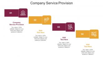 Company Service Provision Ppt Powerpoint Presentation Inspiration Professional Cpb