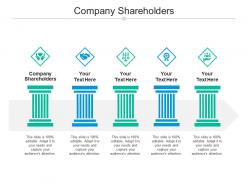 Company shareholders ppt powerpoint presentation slide download cpb