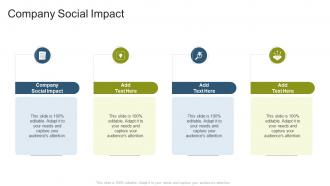 Company Social Impact In Powerpoint And Google Slides Cpb