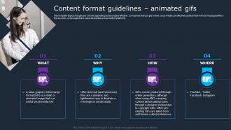 Company Social Strategy Guide Content Format Guidelines Animated Gifs