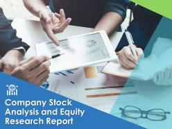 Company stock analysis and equity research report powerpoint presentation slides