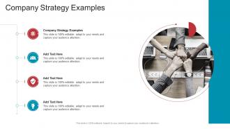 Company Strategy Examples In Powerpoint And Google Slides Cpb