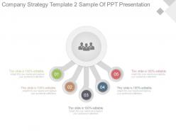 Company strategy template2 sample of ppt presentation