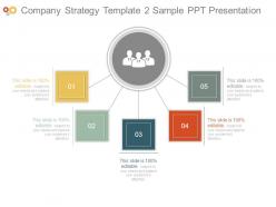 Company strategy template2 sample ppt presentation
