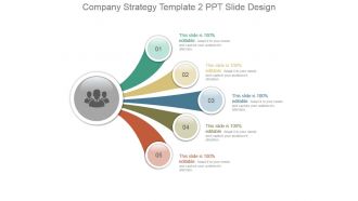 Company strategy template 2 ppt slide design