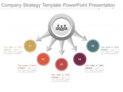 24732849 style linear 1-many 5 piece powerpoint presentation diagram infographic slide