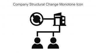 Company Structural Change Monotone Icon In Powerpoint Pptx Png And Editable Eps Format