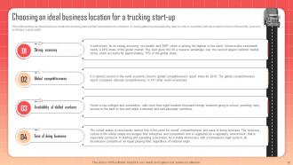 Company Summary Detailed Overview Of The Trucking Start Up Powerpoint Ppt Template Bundles BP MD Aesthatic Analytical