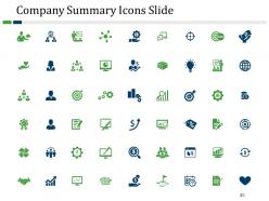 Company Summary Powerpoint Presentation Slides