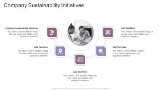 Company Sustainability Initiatives In Powerpoint And Google Slides Cpb