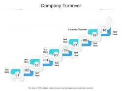 Company turnover ppt powerpoint presentation outline designs cpb