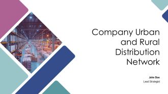 Company Urban And Rural Distribution Network PPT Structure AT