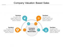 Company valuation based sales ppt powerpoint professional diagrams cpb