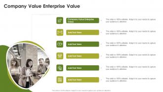 Company Value Enterprise Value In Powerpoint And Google Slides Cpb
