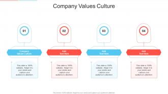 Company Values Culture In Powerpoint And Google Slides Cpb