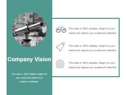 Company vision powerpoint template