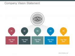 Company Vision Statement Powerpoint Slide Presentation Guidelines