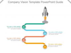 Company vision template powerpoint guide