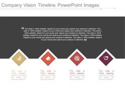 Company Vision Timeline Powerpoint Images