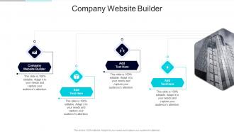 Company Website Builder In Powerpoint And Google Slides Cpb