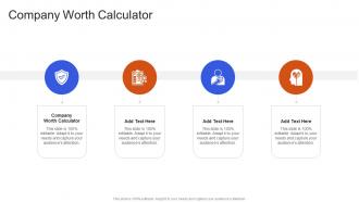 Company Worth Calculator In Powerpoint And Google Slides Cpb