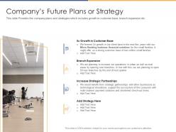 Companys future plans or strategy post initial public offering equity ppt portrait