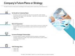 Companys future plans or strategy raise funding post ipo investment ppt icon clipart