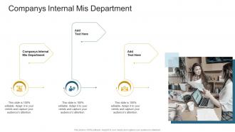 Companys Internal Mis Department In Powerpoint And Google Slides Cpb
