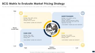 Companys pricing strategies bcg matrix evaluate ppt summary example topics