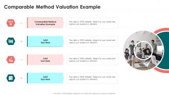 Comparable Method Valuation Example In Powerpoint And Google Slides Cpb