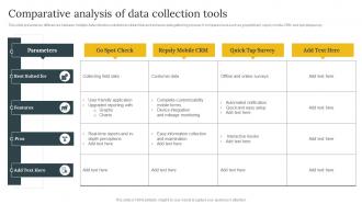 Comparative Analysis Of Data Collection Tools