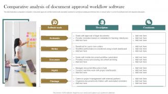Comparative Analysis Of Document Approval Workflow Software