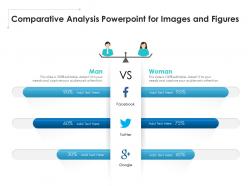 Comparative analysis powerpoint for images and figures infographic template