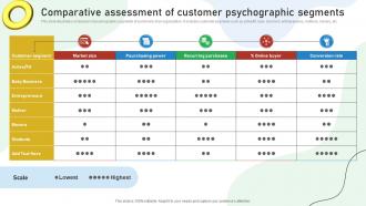 Comparative Assessment Of Customer Psychographic Segments