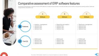 Comparative Assessment Of ERP Software Features Introduction To ERP Software System Solutions