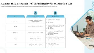 Comparative Assessment Of Financial Process Automation Tool Strategic Financial Planning Strategy SS V
