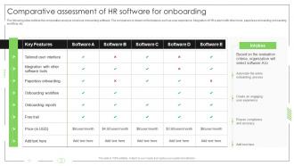 Comparative Assessment Of HR Software For Onboarding Business Process Automation