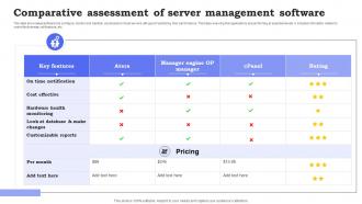 Comparative Assessment Of Server Management Software