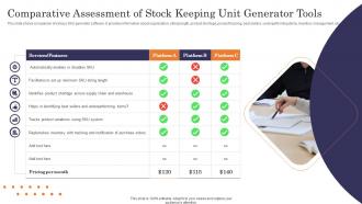 Comparative Assessment Of Stock Keeping Unit Generator Tools